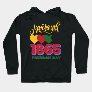 Juneteenth 1865 Freedom Day Hoodie